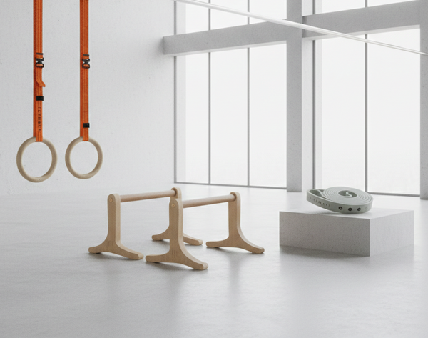 Rings, Parallettes & Bands: The Ultimate Minimal Training Kit