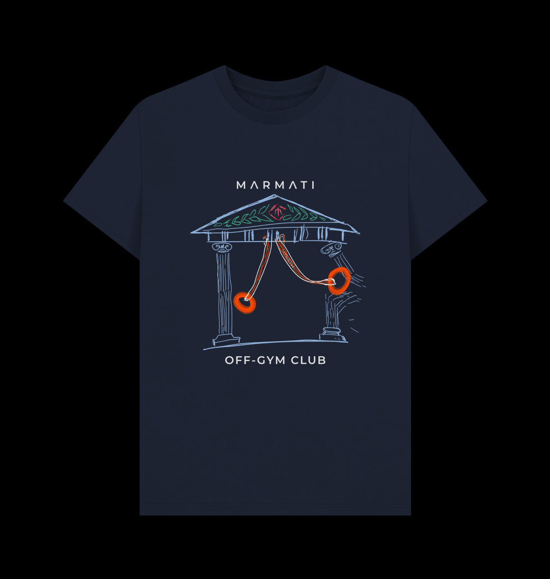 Navy Blue Off-gym Club T-shirt