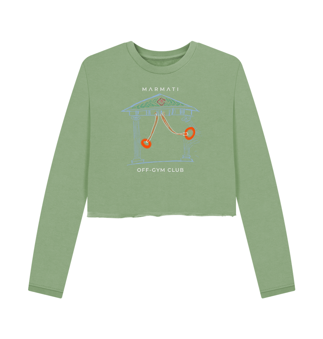 Sage Off-gym Club Boxy Jumper