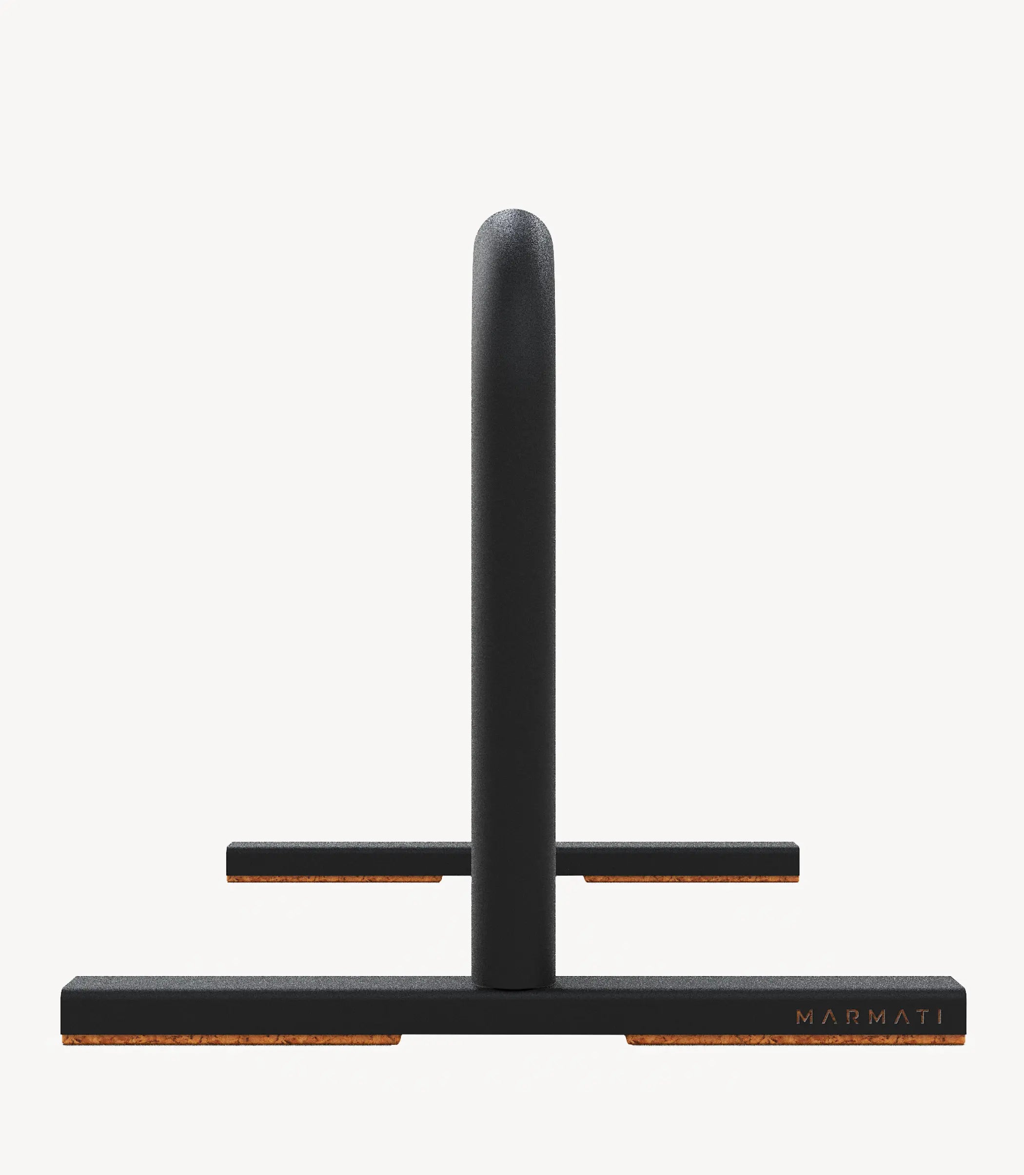 MARMATI CLOUD™ Parallettes black, durable training bars for calisthenics, balance and functional strength #color_black