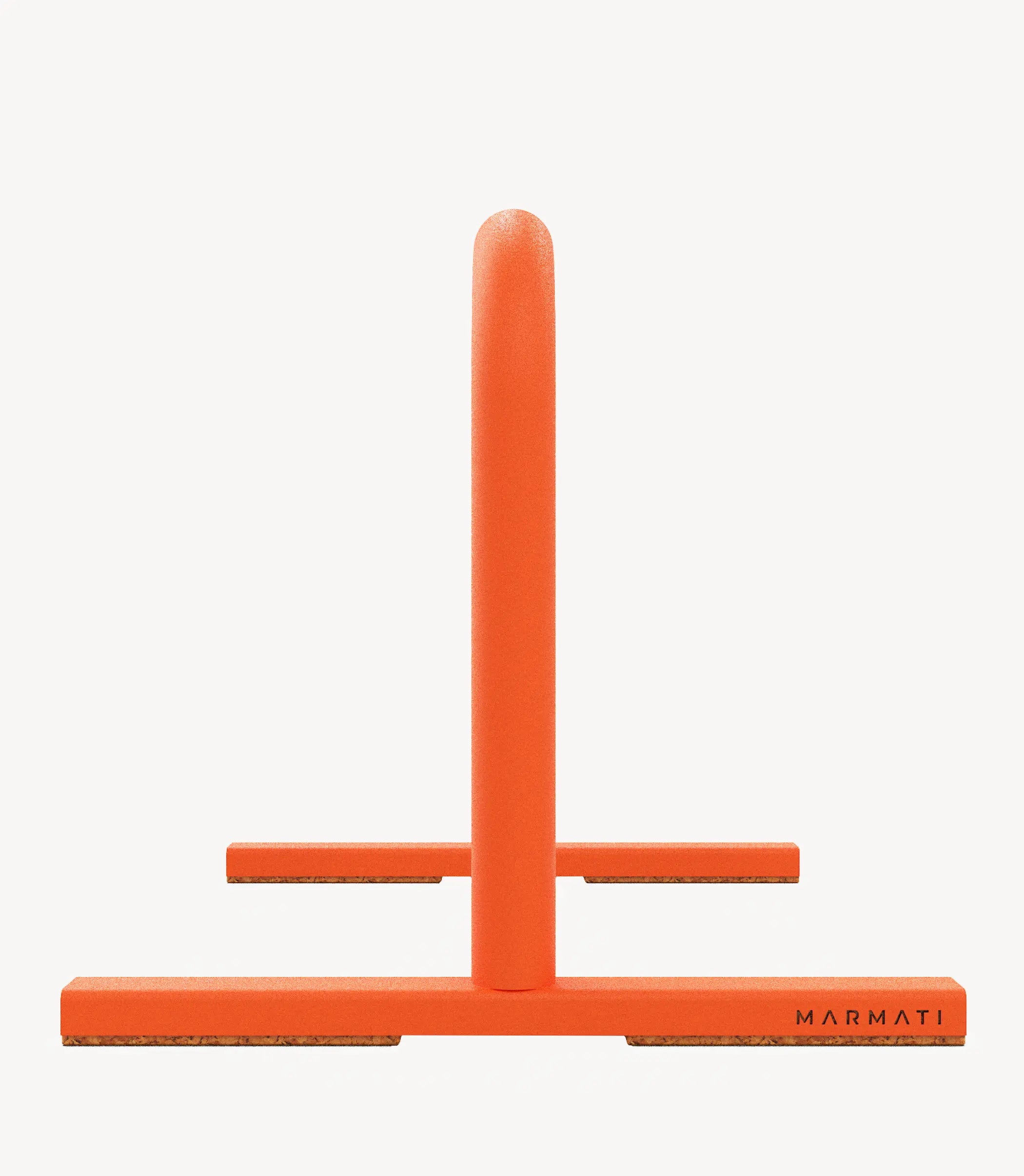 MARMATI CLOUD™ Parallettes orange, durable training bars for calisthenics, balance and functional strength #color_orange