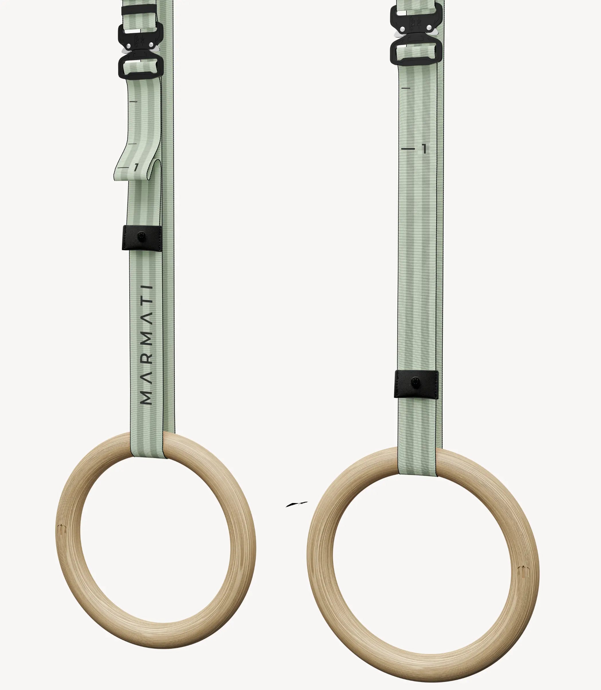 eco gym rings, turnringe, calistenics, calisthenics, calistenia, susstaniable fitness #color_green #size_28mm