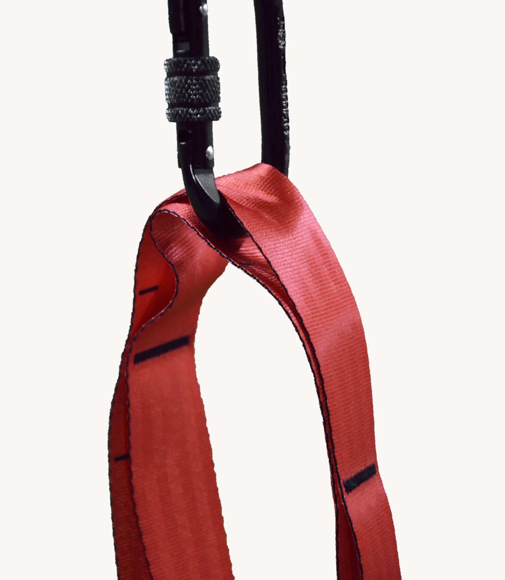 MARMATI LINK™ suspension strap in orange for gym rings, resistance bands and suspended training setups.  #color_orange