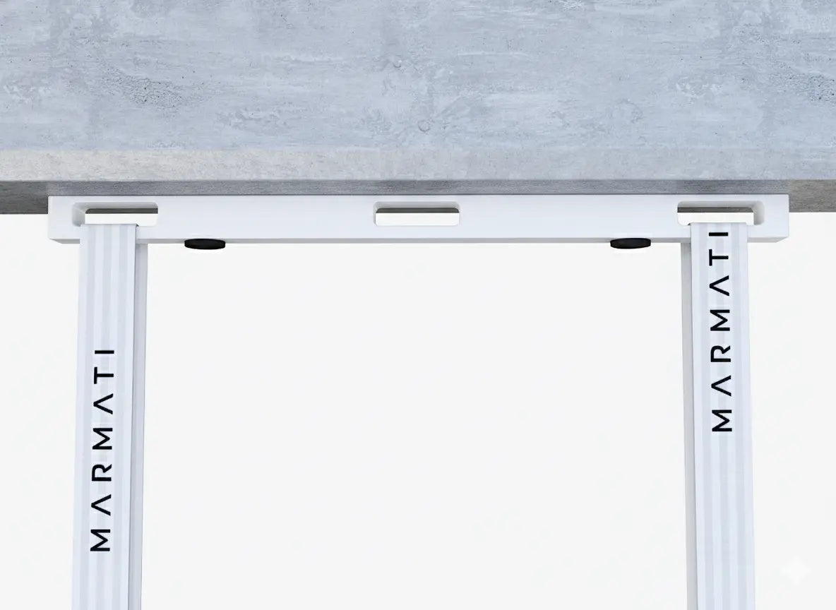 white ring master mount for calisthenics training ceiling hook #color_white