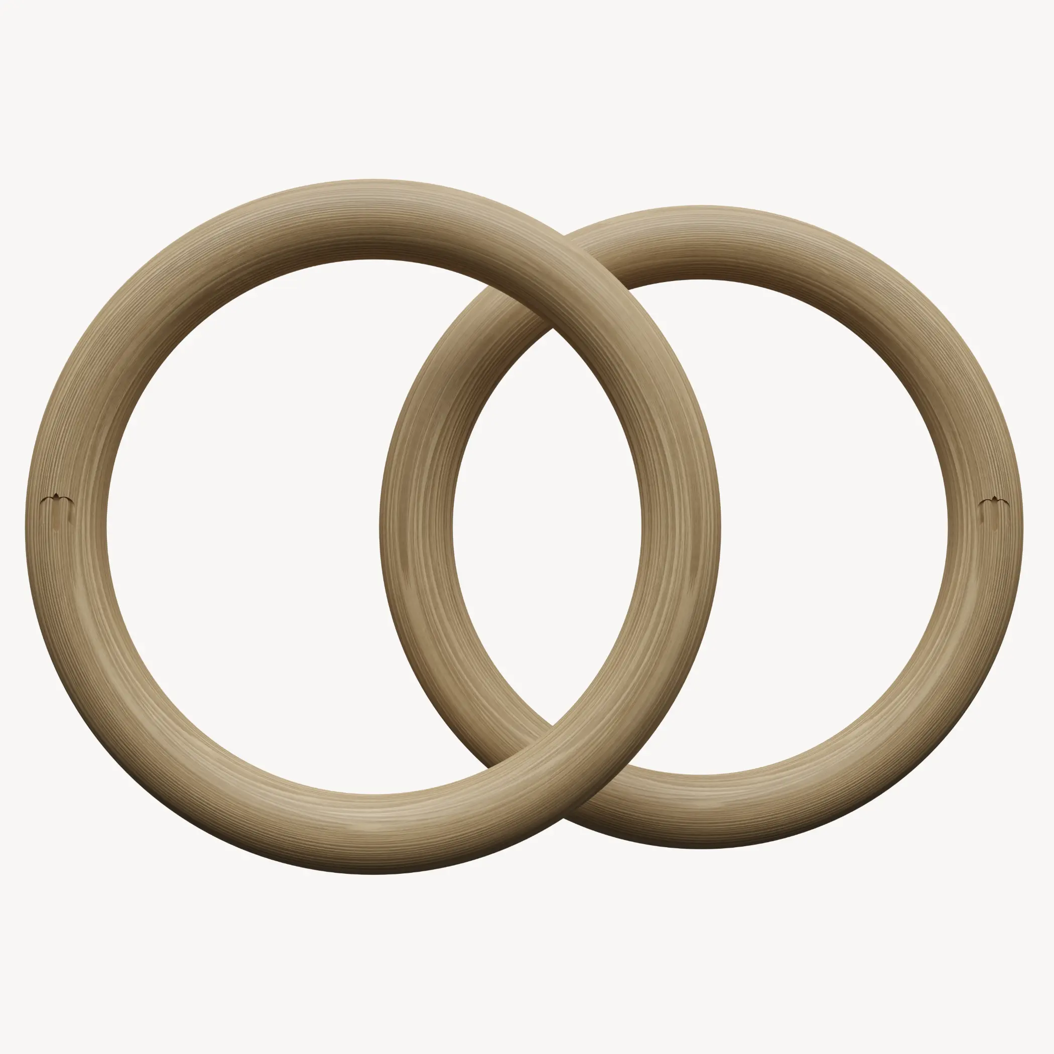 Portable exercise rings for gymnastic rings training at home or outdoors